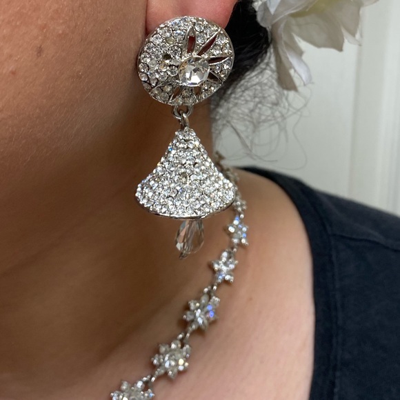 Indian silver necklace set - Picture 12 of 12